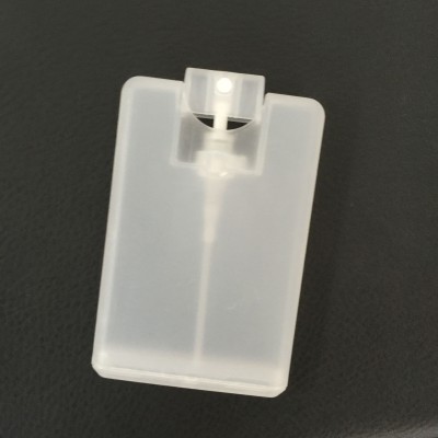 Plastic Frost Flat Hand Sanitizer Spray Bottle Plastic Spray Bottle 10ml 20ml 30ml